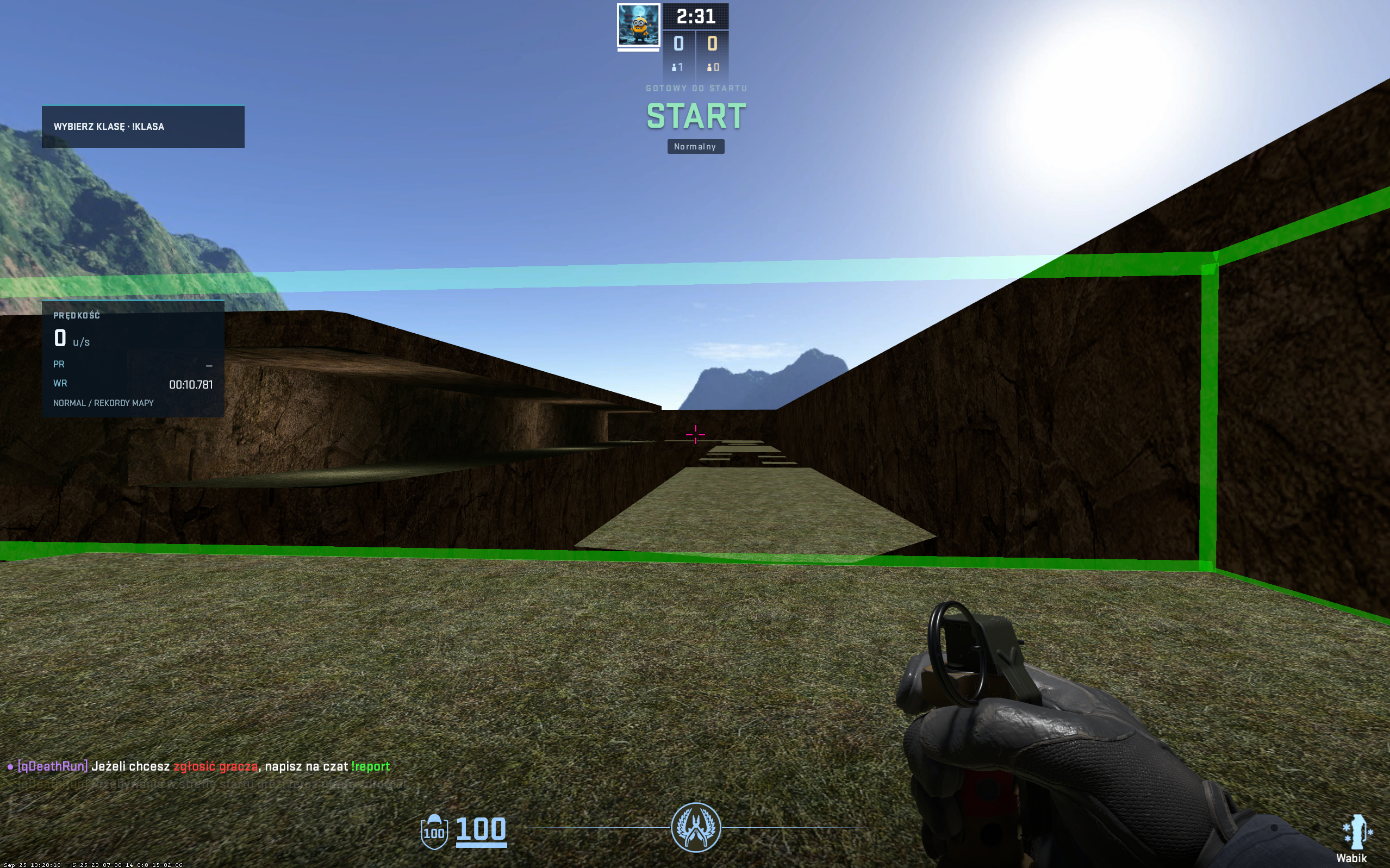 qDeathRun - HUD